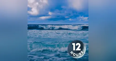 These Ocean Waves are SO Relaxing | 12 Hour Ocean Sounds for Deep Sleep