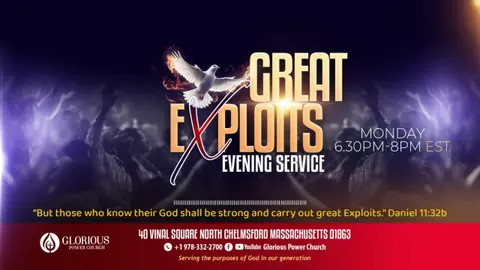 DAY 153 Great Exploits Evening Service