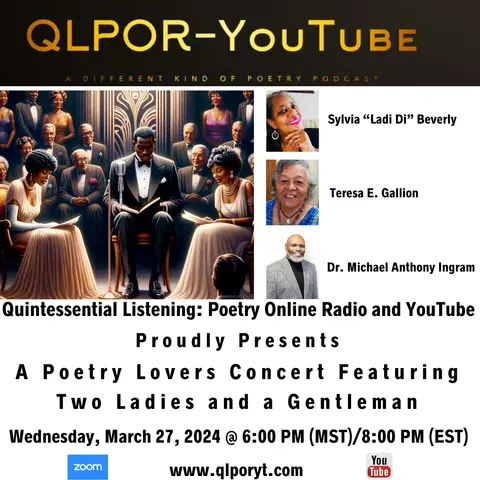 A Night of Poetic Brilliance: Two Ladies and a Gentleman
