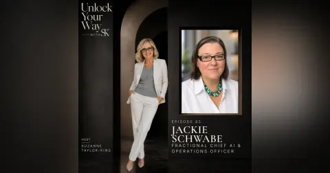 Ep85 Jackie Schwabe—How to Use AI to Finish What You Start and Book More Sales Calls Without Hiding Behind a Funnel