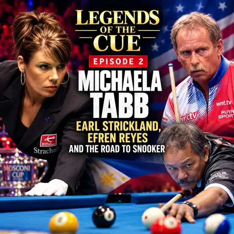 Michaela Tabb - Part 2 (Earl Strickland, Efren Reyes and the Road to Snooker)