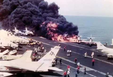 A Forest Fire at Sea – the USS Forrestal