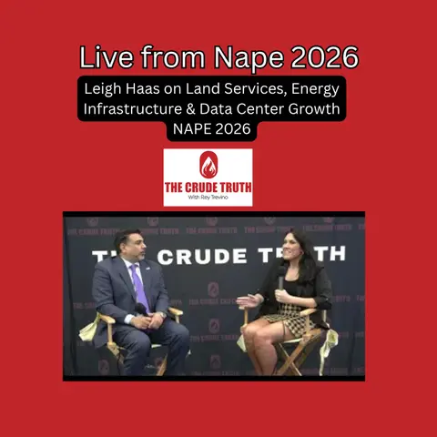 Leigh Haas on Land Services, Energy Infrastructure & Data Center Growth | NAPE 2026