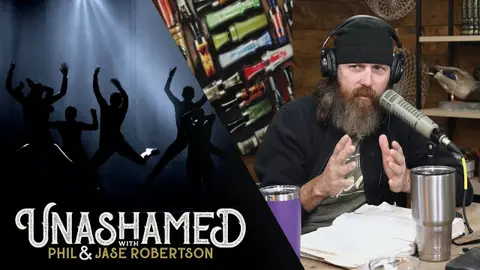 Ep 211 | Jase Discovers Flash Mobs, Phil Finds Hot Wind at Church, and Falling in Love with Jesus