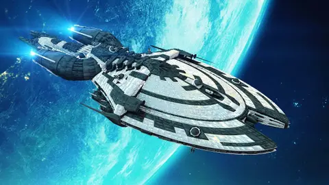 Soothing Starship Ambience White Noise | Spaceship Sounds for Sleeping or Studying | 10 Hours