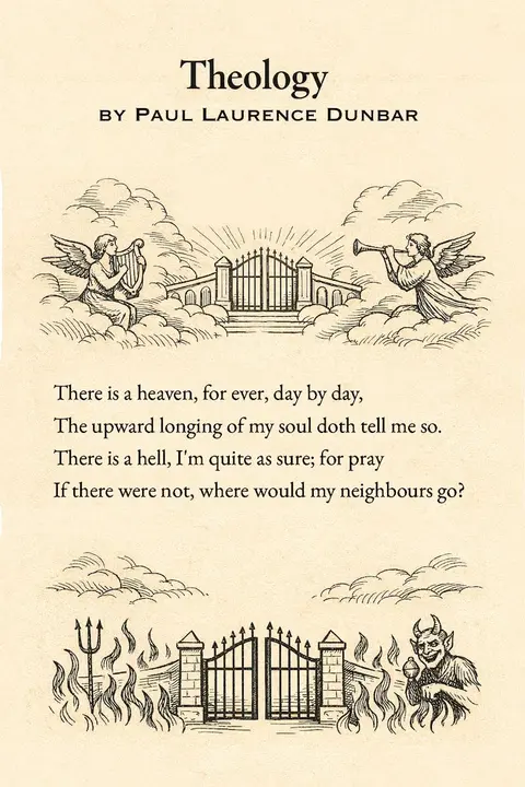 "Theology" by Paul Laurence Dunbar