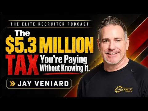 You Don't Get Fired In Recruiting, You Just Get Mediocre | Jay Veniard's $5.3M Missed Deal Math