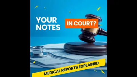 Your Notes in Court: Medical Reports Explained