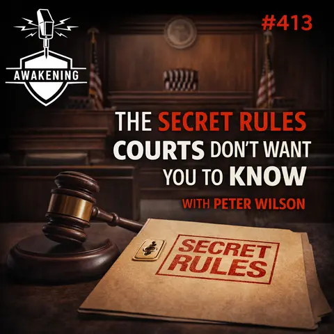 #413 The Secret Rules Courts Don't Want You to Know with Peter Wilson