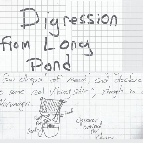 Digression: Solo Canoe Sailing on Long Lake