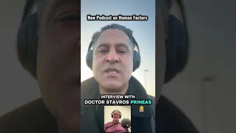 Human Factors episode with Dr Stavros Prineas out now!!