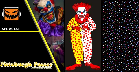 Dot Rooms, Clown Mazes, and 3D Floors with Pittsburgh Poster