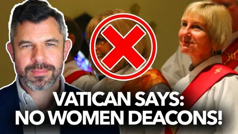 1274: Vatican Says: NO WOMEN DEACONS! – Dr. Taylor Marshall responds