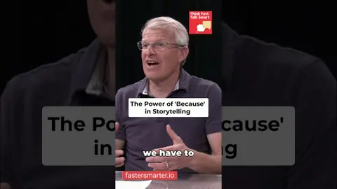 Find Your "Because" | Everyday Tips For Storytelling in Business Communication